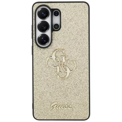 Guess - Rögzített Csillámos Nagy 4G Fém Logó (GUHCS26LHG4SGD) - Samsung Galaxy S26 Ultra - Arany