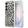 Guess - IML Leopárdmintás Háromszög MagSafe (GUHMS26SHLEGTGLK) - Samsung Galaxy S26 - Fekete