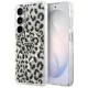 Guess - IML Leopárdmintás Háromszög MagSafe (GUHMS26SHLEGTGLK) - Samsung Galaxy S26 - Fekete