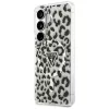 Guess - IML Leopárdmintás Háromszög MagSafe (GUHMS26SHLEGTGLK) - Samsung Galaxy S26 - Fekete