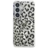 Guess - IML Leopárdmintás Háromszög MagSafe (GUHMS26SHLEGTGLK) - Samsung Galaxy S26 - Fekete