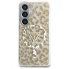 Guess - IML Leopárdmintás Háromszög MagSafe (GUHMS26SHLEGTGLW) - Samsung Galaxy S26 - Barna