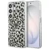 Guess - IML Leopárdmintás Háromszög MagSafe (GUHMS26LHLEGTGLK) - Samsung Galaxy S26 Ultra - Fekete