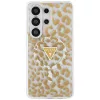 Guess - IML Leopárdmintás Háromszög MagSafe (GUHMS26LHLEGTGLW) - Samsung Galaxy S26 Ultra - Barna