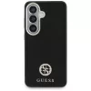 Guess - Strassz Kerek Logó MagSafe (GUHMS26SPGCRMDEK) - Samsung Galaxy S26 - Fekete