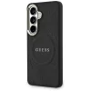 Guess - Saffiano Bazsarózsás Dombornyomott Gyűrű MagSafe (GUHMS26MPSAMSECK) - Samsung Galaxy S26 Plus - Fekete