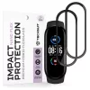 Techsuit - Nano Flex (2 pack) - Xiaomi Mi Band 5 / 6 / 6 NFC  - Black