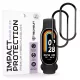 Techsuit - Nano Flex (2 pack) - Xiaomi Mi Band 8 / 8 NFC - Black