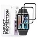 Techsuit - Nano Flex (2 pack) - Xiaomi Smart Band 9 Pro - Black