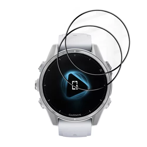 Techsuit - Nano Flex (2 pack) - Garmin Fenix 8 43mm - Black