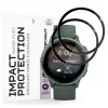 Techsuit - Nano Flex (2 pack) - Garmin vivoactive 6 - Black
