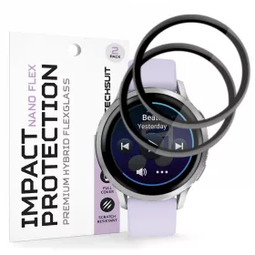 Techsuit - Nano Flex (2 pack) - Garmin Venu 4 41mm - Black