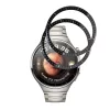 Techsuit - Nano Flex (2 pack) - Huawei Watch 4 Pro - Black