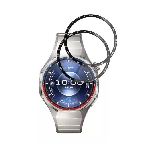 Techsuit - Nano Flex (2 pack) - Huawei Watch GT 6 Pro - Black