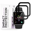 Techsuit - Nano Flex (2 pack) - Apple Watch 4 / 5 /6 / SE / SE 2 / SE 3 40mm - Black