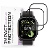 Techsuit - Nano Flex (2 pack) - Apple Watch Ultra / Ultra 2 / Ultra 3 - Black