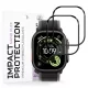 Techsuit - Nano Flex (2 pack) - Apple Watch Ultra / Ultra 2 / Ultra 3 - Black