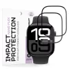 Techsuit - Nano Flex (2 pack) - Apple Watch 10 46mm / 11 46mm - Black