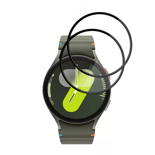 Techsuit - Nano Flex (2 pack) - Samsung Galaxy Watch7 44mm - Black