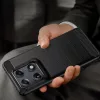 Techsuit - Carbon szilikon tok - Motorola Signature - Fekete