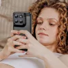 Techsuit - Carbon szilikon tok - Motorola Moto G77 / G67 - Fekete