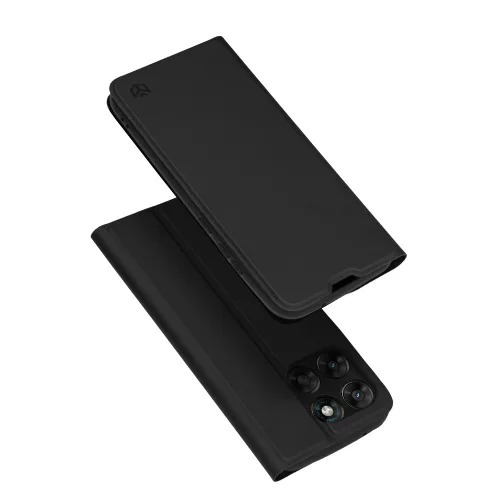 Techsuit - Magskin Book - Motorola Moto G77 / G67 - Black