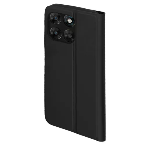Techsuit - Magskin Book - Motorola Moto G77 / G67 - Black