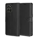 Techsuit - Leather Folio - Motorola Moto G77 / G67 - Black