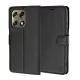 Techsuit - Leather Folio kinyitható tok - Motorola Signature - Fekete