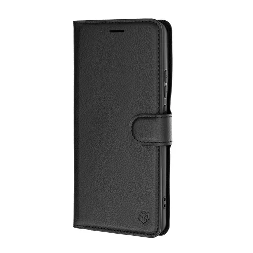 Techsuit - Leather Folio kinyitható tok - Motorola Signature - Fekete