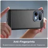 Techsuit - Carbon szilikon tok - Realme 16 Pro - Fekete