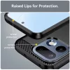 Techsuit - Carbon szilikon tok - Realme 16 Pro - Fekete