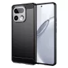 Techsuit - Carbon szilikon tok - Realme 16 Pro+ - Fekete