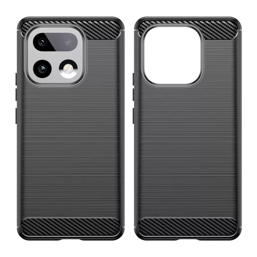 Techsuit - Carbon szilikon tok - Realme 16 Pro+ - Fekete