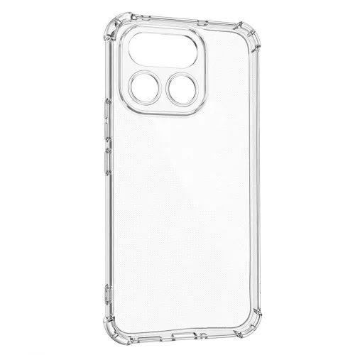 Techsuit - Shockproof Átlátszó Ütésálló Szilikon tok - Realme 16 Pro - Átlátszó