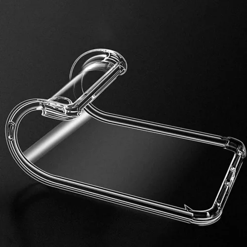 Techsuit - Shockproof Átlátszó Ütésálló Szilikon tok - Realme 16 Pro - Átlátszó
