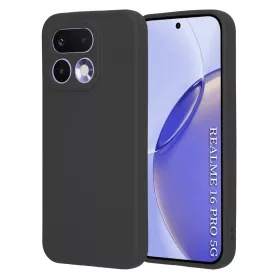 Techsuit - SoftFlex szilikon tok - Realme 16 Pro - Fekete