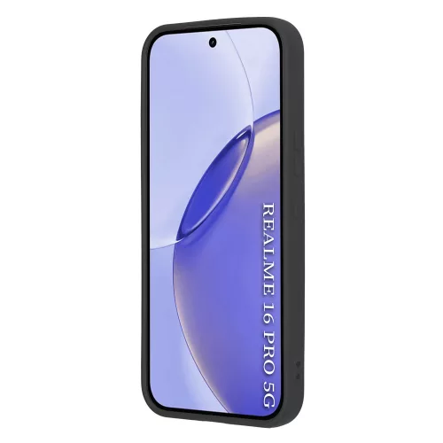 Techsuit - SoftFlex szilikon tok - Realme 16 Pro - Fekete