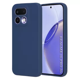   Techsuit - SoftFlex szilikon tok - Realme 16 Pro - Sötétkék
