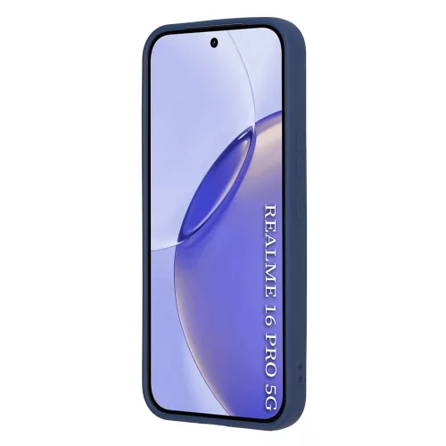 Techsuit - SoftFlex szilikon tok - Realme 16 Pro - Sötétkék