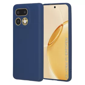   Techsuit - SoftFlex szilikon tok - Realme 16 Pro+ - Sötétkék