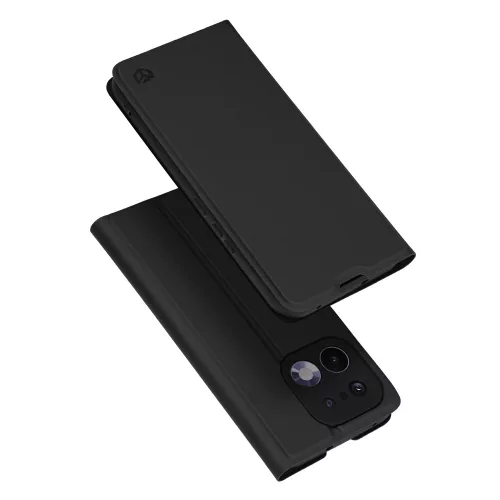 Techsuit - Magskin Book kinyitható tok - Realme 16 Pro - Fekete
