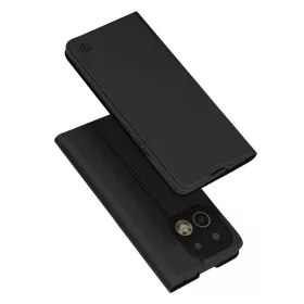   Techsuit - Magskin Book kinyitható tok - Realme 16 Pro+ - Fekete