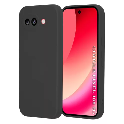 Techsuit - SoftFlex szilikon tok - Google Pixel 10a - Fekete