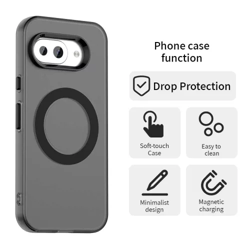 Techsuit - CandyCase MagSafe tok - Google Pixel 10a - Fekete