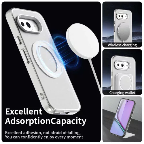 Techsuit - CandyCase MagSafe tok - Google Pixel 10a - Fehér