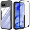 Techsuit - ColorVerse 360 tok kijelzővédővel - Google Pixel 10a - Fekete