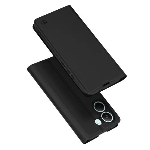 Techsuit - Magskin Book kinyitható tok - Xiaomi Poco X8 Pro - Fekete