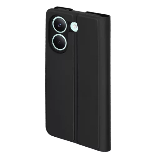 Techsuit - Magskin Book kinyitható tok - Xiaomi Poco X8 Pro - Fekete