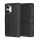 Techsuit - Leather Folio kinyitható tok - Xiaomi Poco X8 Pro Max - Fekete